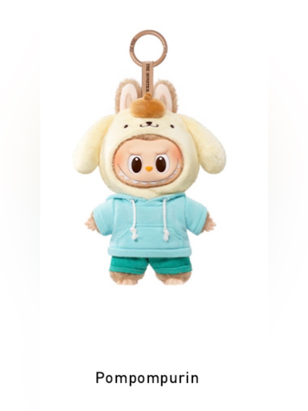 POP MART The Monsters x Hello Kitty and Friends Plush Pendant - Pompompurin
